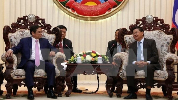 Une délégation de la Commission centrale de l'Organisation du PCV en visite au Laos ảnh 1 Une délégation de la Commission centrale de l'Organisation du PCV en visite au Laos ảnh 1