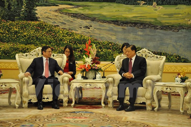 Vietnam et Chine devraient continuer à réaliser les conceptions communes ảnh 1 Vietnam et Chine devraient continuer à réaliser les conceptions communes ảnh 1