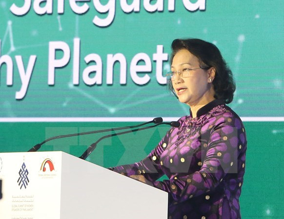 Sommet à Abu Dhabi: le Vietnam salue les efforts pour protéger l'environnement ảnh 1 Sommet à Abu Dhabi: le Vietnam salue les efforts pour protéger l'environnement ảnh 1