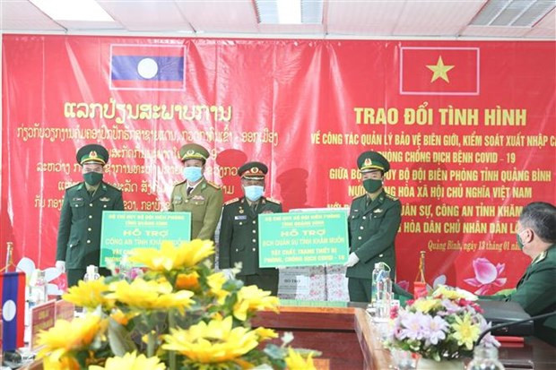 COVID-19 : Quang Binh et Khammoun (Laos) intensifient la coopération dans la gestion des frontières ảnh 1 COVID-19 : Quang Binh et Khammoun (Laos) intensifient la coopération dans la gestion des frontières ảnh 1