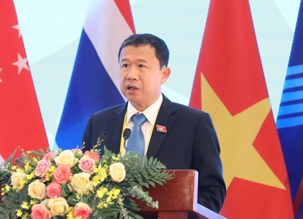Le Vietnam participe à une visioconférence du Bureau de l’Assemblée parlementaire de la Francophonie ảnh 1 Le Vietnam participe à une visioconférence du Bureau de l’Assemblée parlementaire de la Francophonie ảnh 1