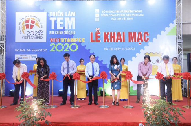 Ouverture de la 6e exposition nationale de timbres de poste Vietstampex ảnh 2 Ouverture de la 6e exposition nationale de timbres de poste Vietstampex ảnh 2