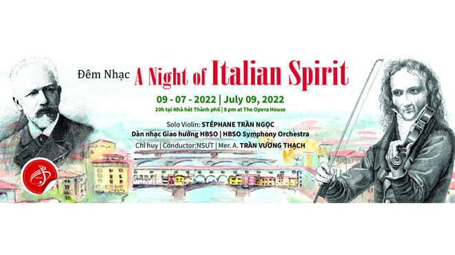 Bientôt la soirée de musique classique "A night of Italian Spirit" à Ho Chi Minh-Ville ảnh 1 Bientôt la soirée de musique classique "A night of Italian Spirit" à Ho Chi Minh-Ville ảnh 1