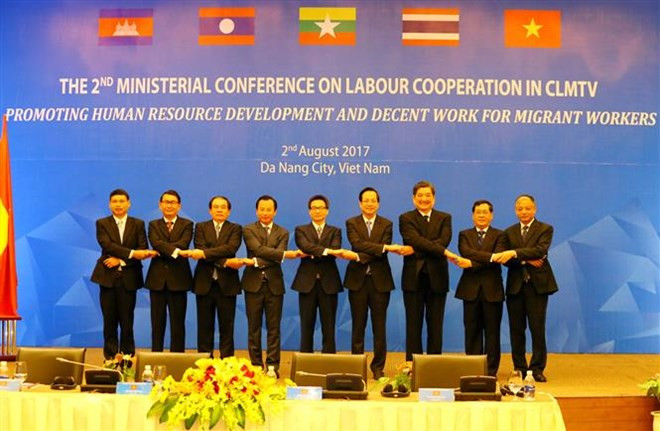 Les ministres de CLMVT discutent du travail stable des travailleurs migrants ảnh 1 Les ministres de CLMVT discutent du travail stable des travailleurs migrants ảnh 1