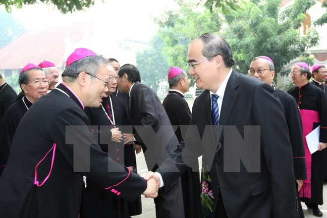 Ouverture du 8e congrès du Conseil épiscopal du Vietnam ảnh 1 Ouverture du 8e congrès du Conseil épiscopal du Vietnam ảnh 1