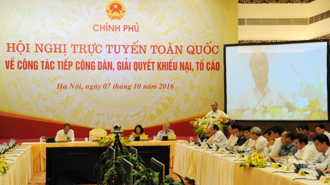 Le PM Nguyên Xuân Phuc à la conférence nationale sur le règlement des plaintes ảnh 1 Le PM Nguyên Xuân Phuc à la conférence nationale sur le règlement des plaintes ảnh 1