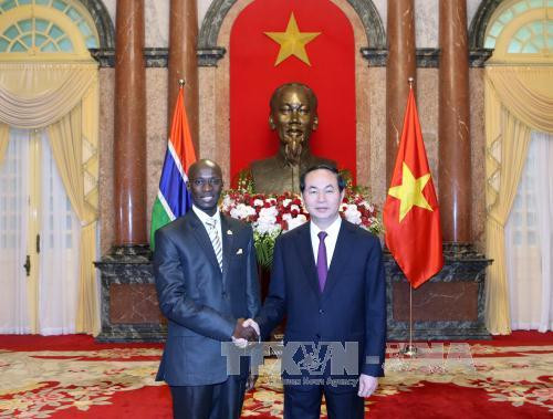 Le président Trân Dai Quang reçoit de nouveaux ambassadeurs ảnh 5 Le président Trân Dai Quang reçoit de nouveaux ambassadeurs ảnh 5