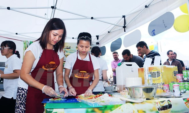 Fête de la gastronomie vietnamienne en R. tchèque ảnh 1 Fête de la gastronomie vietnamienne en R. tchèque ảnh 1