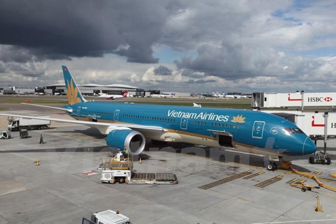 Le premier vol de Vietnam Airlines avec le Boeing 787-9 Dreamliner à Londres ảnh 1 Le premier vol de Vietnam Airlines avec le Boeing 787-9 Dreamliner à Londres ảnh 1