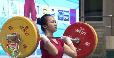 Championnats d’Asie d'haltérophie: Vietnam remporte deux médailles d’or à la première journée ảnh 1 Championnats d’Asie d'haltérophie: Vietnam remporte deux médailles d’or à la première journée ảnh 1