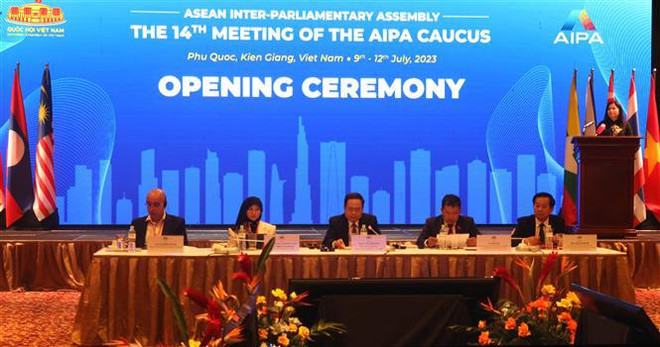 Ouverture de la 14e réunion du Groupe consultatif de l'AIPA à Kien Giang ảnh 1 Ouverture de la 14e réunion du Groupe consultatif de l'AIPA à Kien Giang ảnh 1