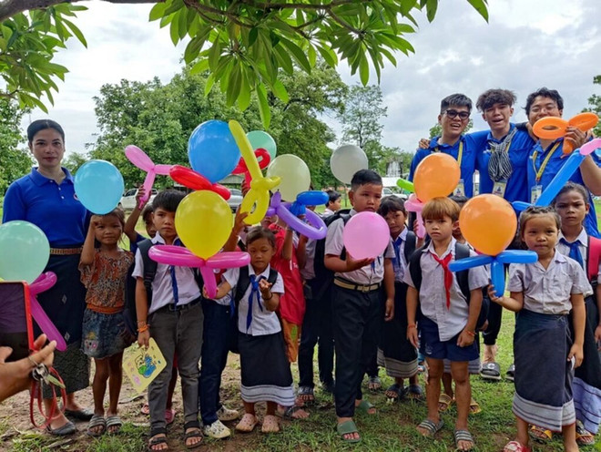L’empreinte des jeunes volontaires vietnamiens au Laos ảnh 1 L’empreinte des jeunes volontaires vietnamiens au Laos ảnh 1