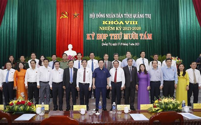 Le président de l’AN salue les réalisations économiques obtenues par la province de Quang Tri ảnh 1 Le président de l’AN salue les réalisations économiques obtenues par la province de Quang Tri ảnh 1