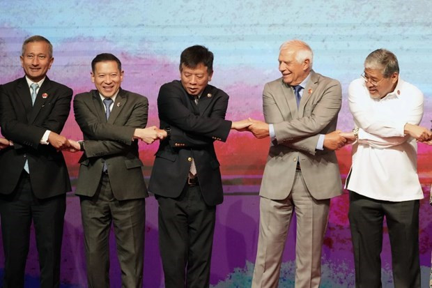 L'ASEAN et l'UE renforcent leur coopération pour relever les défis mondiaux ảnh 1 L'ASEAN et l'UE renforcent leur coopération pour relever les défis mondiaux ảnh 1