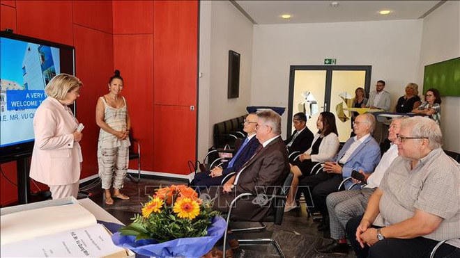 Promotion des relations de coopération entre les localités vietnamiennes et allemandes ảnh 1 Promotion des relations de coopération entre les localités vietnamiennes et allemandes ảnh 1