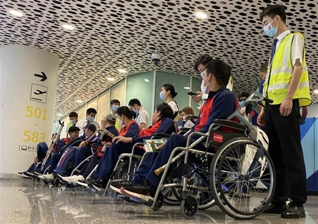 Jeux Paralympiques d'Asie 2023: la nageuse Vi Thi Hang remporte une médaille de bronze ảnh 1 Jeux Paralympiques d'Asie 2023: la nageuse Vi Thi Hang remporte une médaille de bronze ảnh 1