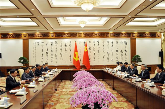 Une délégation du PCV en visite de travail en Chine ảnh 1 Une délégation du PCV en visite de travail en Chine ảnh 1