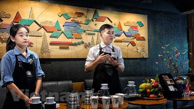 Starbucks valorise la culture vietnamienne ảnh 2 Starbucks valorise la culture vietnamienne ảnh 2