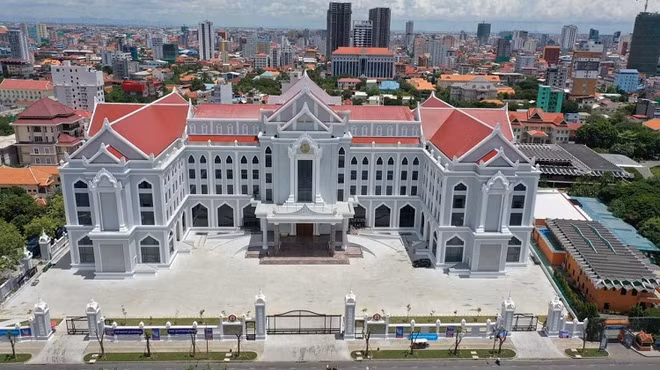 Inauguration du nouveau siège du Parti du peuple cambodgien ảnh 1