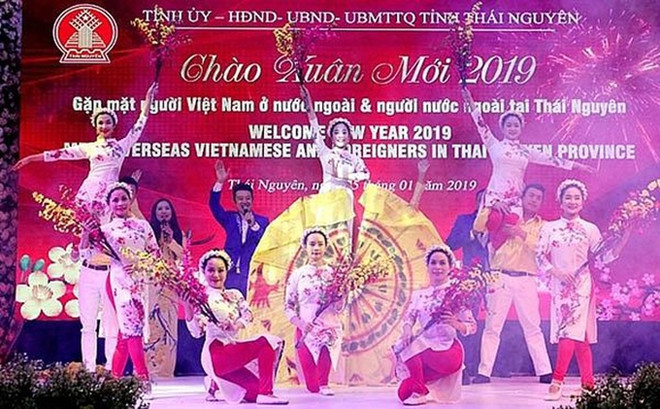 Rencontre printanière avec les Viêt kiêu et les étrangers à Thai Nguyên ảnh 1 Rencontre printanière avec les Viêt kiêu et les étrangers à Thai Nguyên ảnh 1