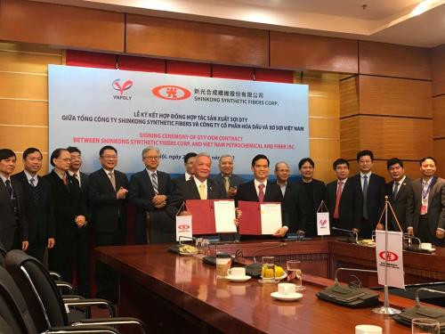 VNPOLY coopère avec le taïwanais SSFC dans la production de fils texturés étirés ảnh 1 VNPOLY coopère avec le taïwanais SSFC dans la production de fils texturés étirés ảnh 1