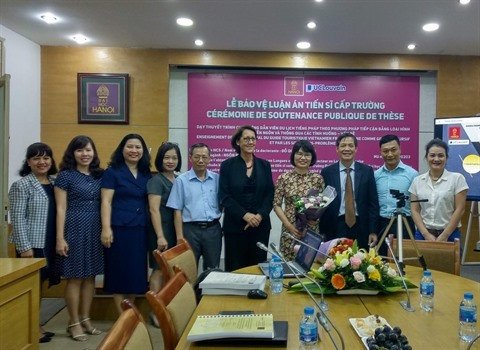 Université de Hanoï : succès du projet du collège doctoral en langue française ảnh 2