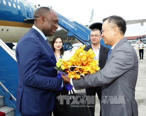 Le président du Sénat haïtien entame sa visite officielle au Vietnam ảnh 1 Le président du Sénat haïtien entame sa visite officielle au Vietnam ảnh 1