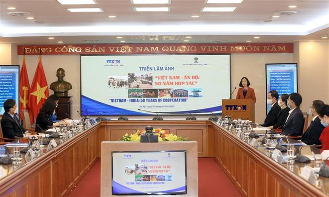 Exposition de photos "Vietnam - Inde : 50 ans de coopération" ảnh 2 Exposition de photos "Vietnam - Inde : 50 ans de coopération" ảnh 2
