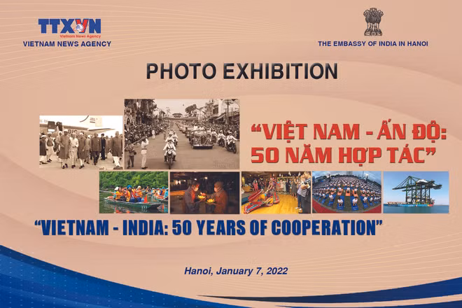 Exposition de photos "Vietnam - Inde : 50 ans de coopération" ảnh 1 Exposition de photos "Vietnam - Inde : 50 ans de coopération" ảnh 1