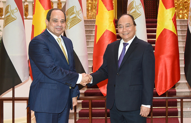 Le Vietnam estime les relations de coopération mutuellement avantageuses avec l’Egypte ảnh 1 Le Vietnam estime les relations de coopération mutuellement avantageuses avec l’Egypte ảnh 1