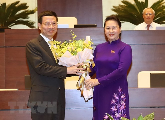 Nguyên Manh Hung nommé ministre de l'Information et des Communications ảnh 1 Nguyên Manh Hung nommé ministre de l'Information et des Communications ảnh 1