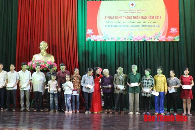 Activités en l’honneur du "Mois humanitaire 2019" à Thanh Hoa ảnh 1 Activités en l’honneur du "Mois humanitaire 2019" à Thanh Hoa ảnh 1