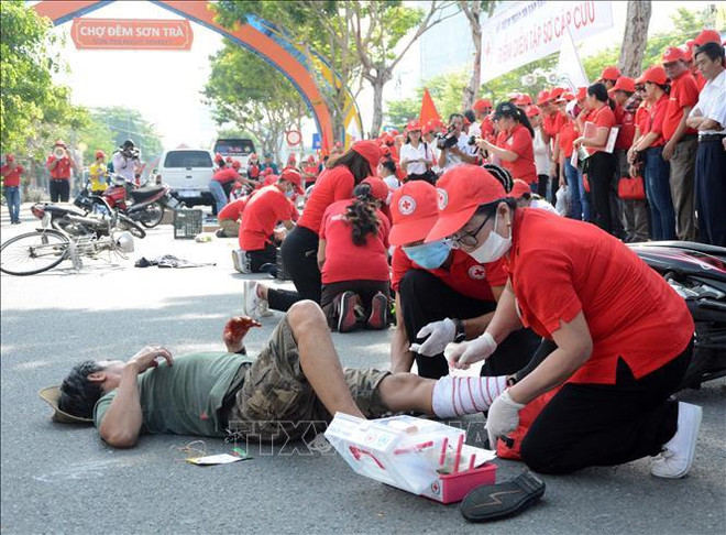 La Journée mondiale des premiers secours 2019 célébrée à Da Nang ảnh 1 La Journée mondiale des premiers secours 2019 célébrée à Da Nang ảnh 1