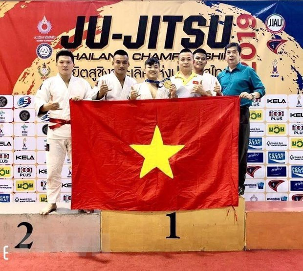 Le Vietnam remporte une médaille d'or en Jiu-Jitsu en Thaïlande ảnh 1 Le Vietnam remporte une médaille d'or en Jiu-Jitsu en Thaïlande ảnh 1