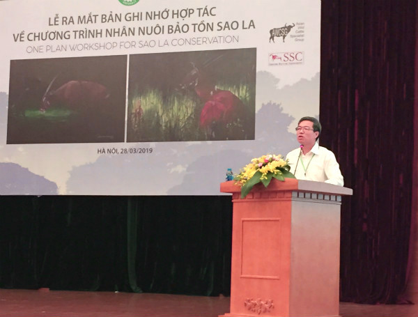 Le colloque sur la préservation du Sao La ảnh 1 Le colloque sur la préservation du Sao La ảnh 1