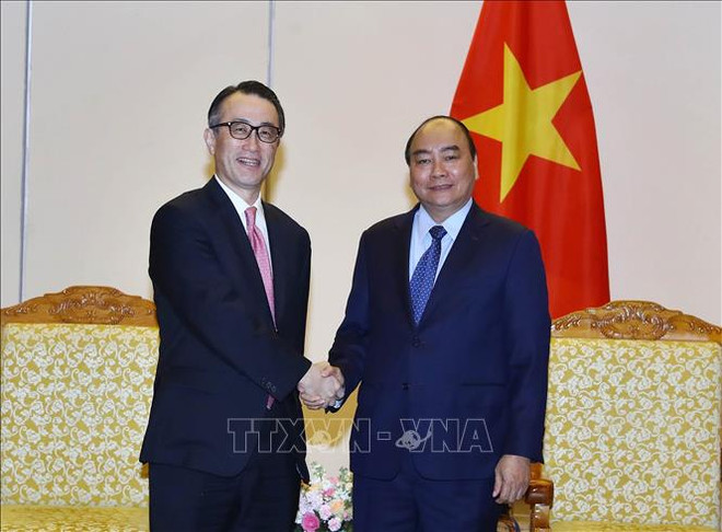Le PM Nguyen Xuan Phuc reçoit le directeur général de la banque japonaise MUFG ảnh 1 Le PM Nguyen Xuan Phuc reçoit le directeur général de la banque japonaise MUFG ảnh 1