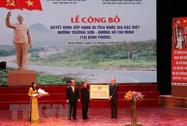 Le point final de la piste légendaire Ho Chi Minh reconnu comme vestige national spécial ảnh 1 Le point final de la piste légendaire Ho Chi Minh reconnu comme vestige national spécial ảnh 1
