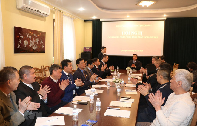 La communauté des Vietnamiens en Ukraine contribuent à développer les relations bilatérales ảnh 1