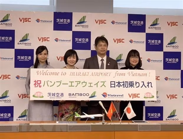 Bamboo Airways exploite des vols charters vers Ibaraki (Japon) ảnh 1