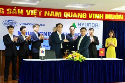 Vinaconex signe un accord de coopération avec un partenaire étranger ảnh 1 Vinaconex signe un accord de coopération avec un partenaire étranger ảnh 1
