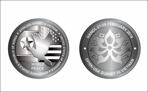 Emission de pièces d’argent en l’honneur du 2e Sommet Etats-Unis - RPDC ảnh 1 Emission de pièces d’argent en l’honneur du 2e Sommet Etats-Unis - RPDC ảnh 1