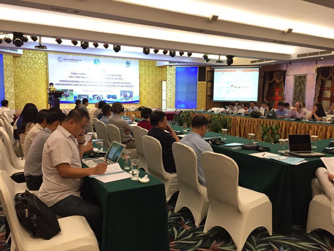 Trois millions de dollars pour protéger les espèces en danger au Vietnam ảnh 1 Trois millions de dollars pour protéger les espèces en danger au Vietnam ảnh 1