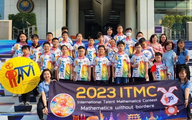 Le Vietnam décroche des médailles à International Talent Mathematics Contest 2023 ảnh 1 Le Vietnam décroche des médailles à International Talent Mathematics Contest 2023 ảnh 1