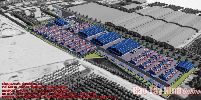 Logistique: mise en chantier du dépôt intérieur des conteneurs de Tan Cang Moc Bai ảnh 2
