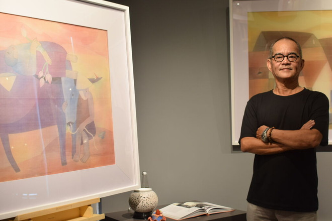 La beauté de la vieille ville de Hôi An à travers la peinture de Nguyên Trong Dung ảnh 1 La beauté de la vieille ville de Hôi An à travers la peinture de Nguyên Trong Dung ảnh 1