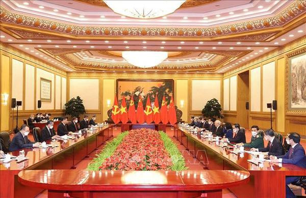 La visite du leader du PCV en Chine contribue à approfondir l'amitié bilatérale ảnh 1 La visite du leader du PCV en Chine contribue à approfondir l'amitié bilatérale ảnh 1