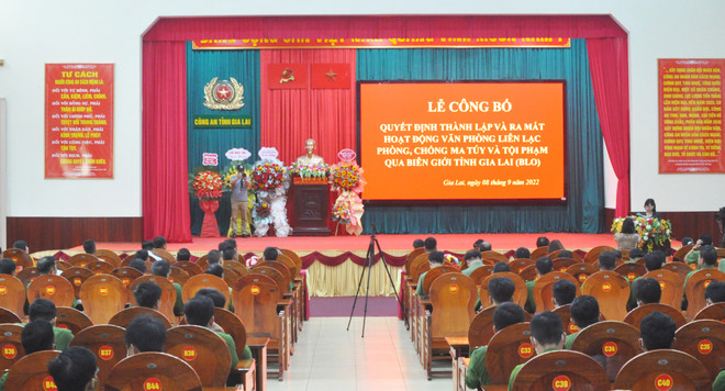 Antidrogue : un bureau de liaison frontalier ouvert à Gia Lai ảnh 1 Antidrogue : un bureau de liaison frontalier ouvert à Gia Lai ảnh 1