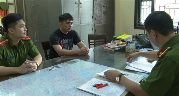 Thai Binh : arrestation d'un ressortissant chinois recherché ảnh 1 Thai Binh : arrestation d'un ressortissant chinois recherché ảnh 1
