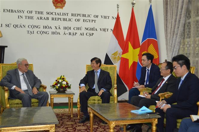 Le Vietnam et l'Egypte conviennent de booster leur coopération multiforme ảnh 1 Le Vietnam et l'Egypte conviennent de booster leur coopération multiforme ảnh 1