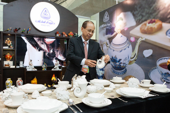 Des céramiques de Minh Long exposées à la Semaine des dirigeants économiques de l’APEC ảnh 1 Des céramiques de Minh Long exposées à la Semaine des dirigeants économiques de l’APEC ảnh 1